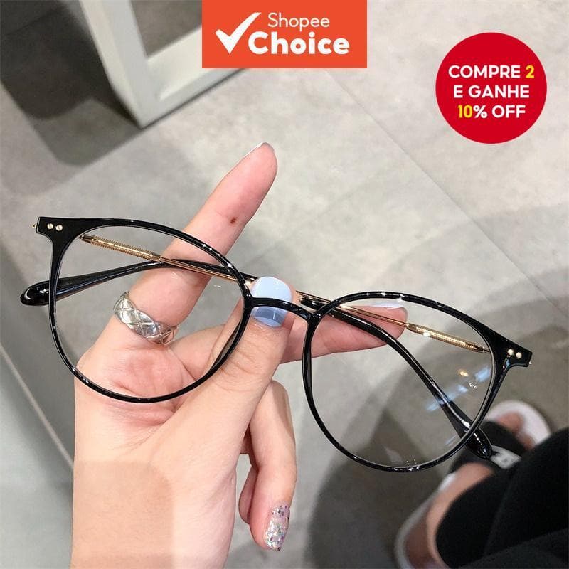 Óculos com Filtragem de Luz Azul UV400 Proteção Unissex Óptica de Computador para Mulheres e Homens