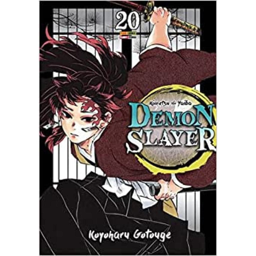 Livro Mangá Demon Slayer Kimetsu No Yaiba Volume 20 Editora Panini