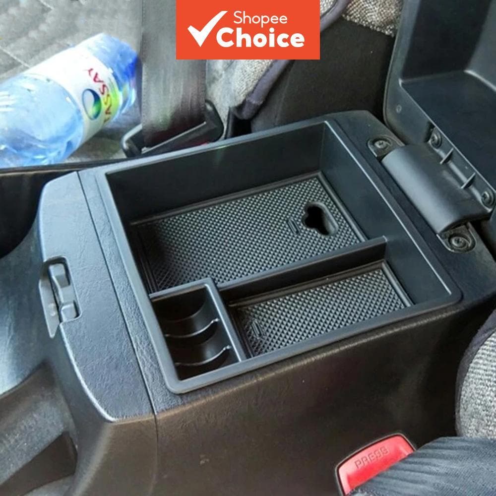  Para Toyota Fortuner Hilux Innova 2004-2015 Caixa de Armazenamento de Apoio de Braço Bandeja de Organizador de Tapete