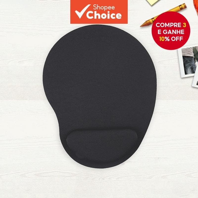 Mouse Pad Alívio De Pressão Confortável EVA Pulso Para Escritório PC Base Antiderrapante À Prova D'água