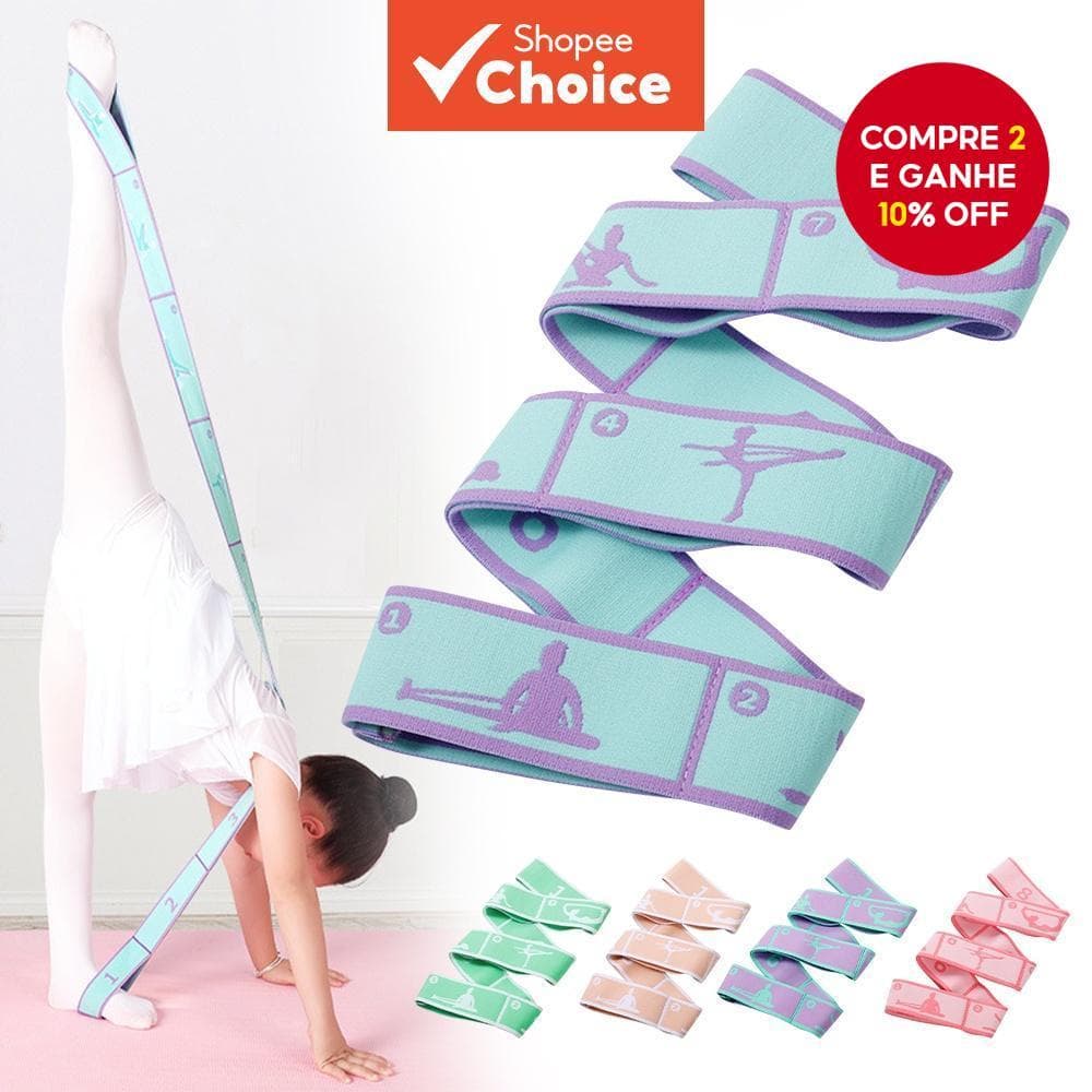 Faixa Elástica Digital Segmentada Para Ioga , Dança Infantil , Extensão Especial , Corda , De Resistência À Tensão