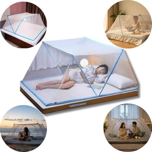 Mosquiteiro Dobrável Com Estrutura Prática Leve E Eficiente