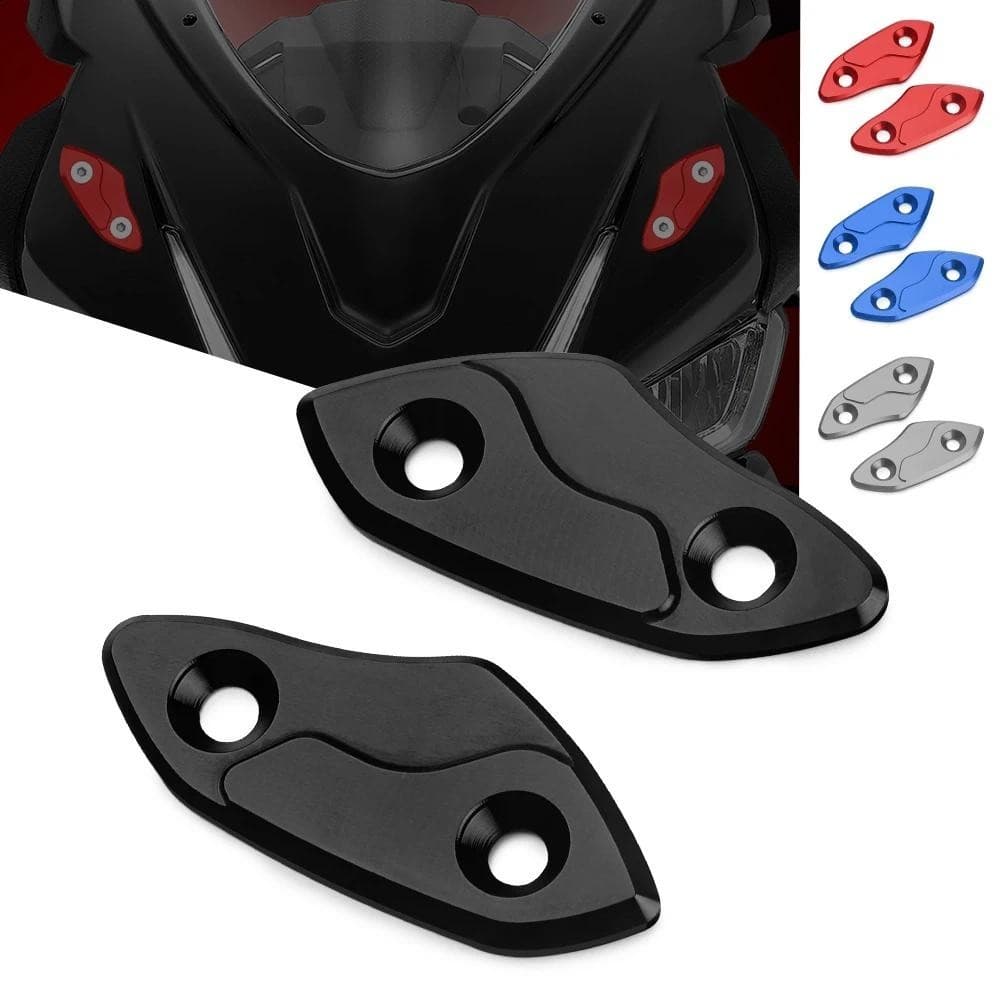 2024 Para Aprilia RS660 RSV4 1100 Fábrica RS 660 V4 Motocicleta CNC Pára-Brisas Espelho Capa Acionado Eliminadores Tampa