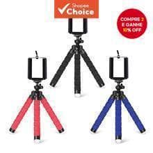 Tripé Para Telefone Suporte Câmera Móvel Clip smartphone Monopé Polvo mini Estável