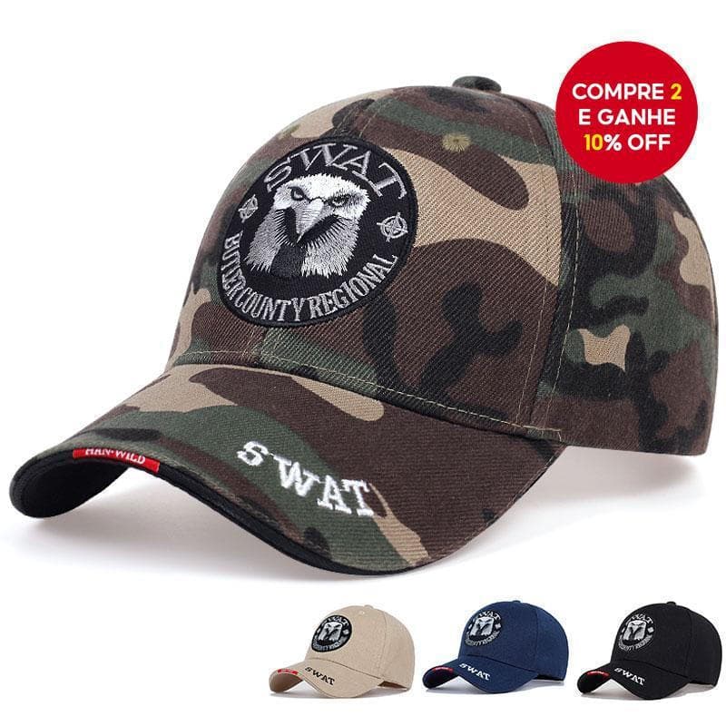 Unissex Swat Eagle Bordado Ajustável Tático Chapéu De Beisebol Primavera Outono Esporte Ao Ar Livre Viagem Para Mulheres