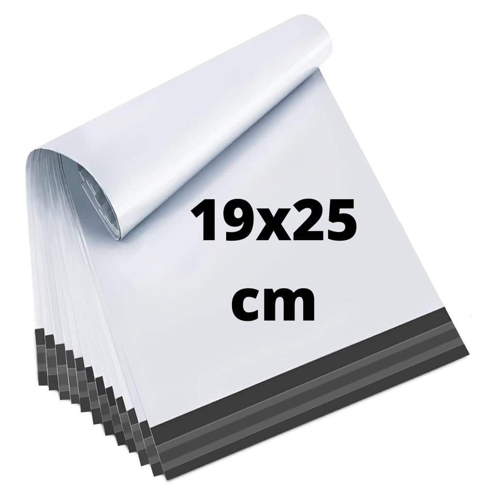 Envelope Plástico de Segurança para Correios 19X25 - 100un