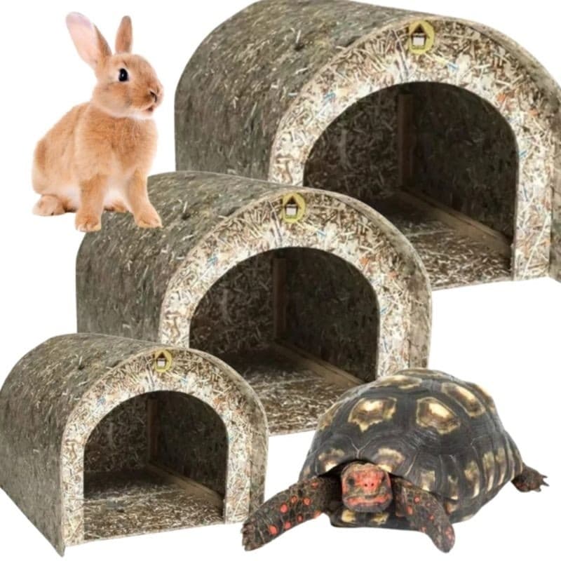 Toca Para Tartaruga Grande Jabuti Pequena Casinha Pet Coelho Galinha Chinchila Porquinho da Índia Ecológica Reciclável
