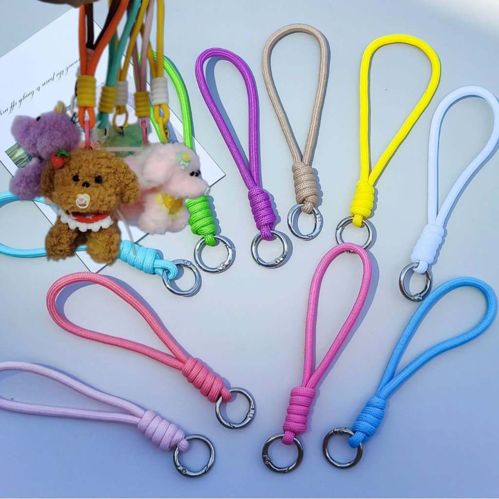 (Pacote com 3 unidades)17 cm Cordão Multiuso para Celular – Anti-Perda