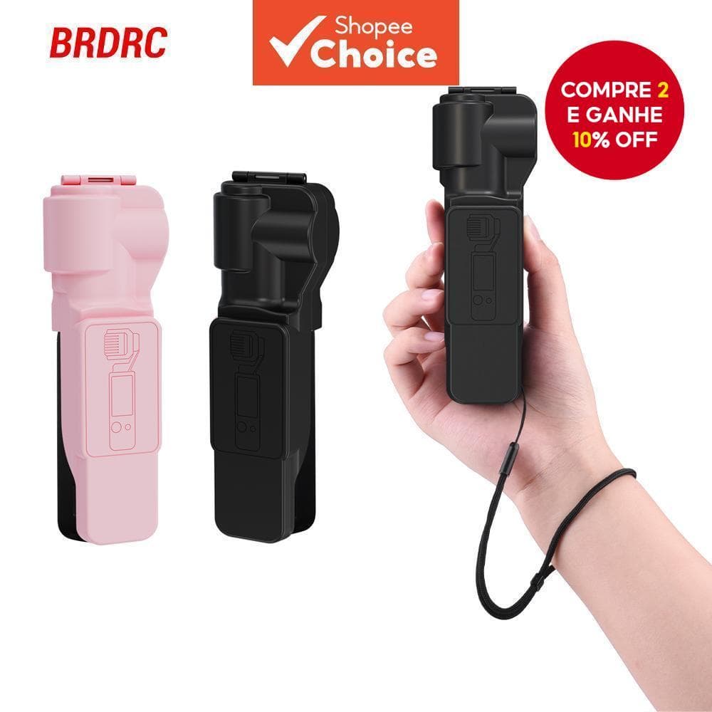 Tampa De Lente BRDRC Para DJI Osmo Pocket 3 , Capa Protetora De Tela De Câmera , Resistente A Arranhões , Acessórios Gim