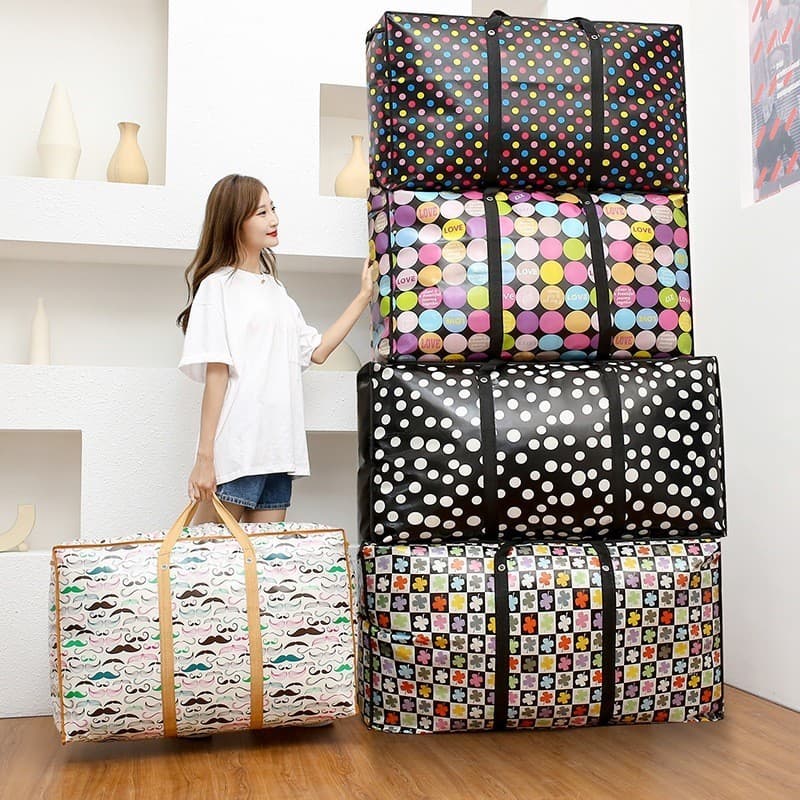 Sacolão Bolsa com Zíper Grosso – Reforçado para Carga, Viagem e Sacoleira
