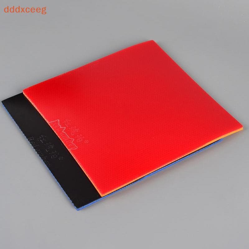 [dddxceeg] Borracha De Tênis De Mesa Âmbar Vermelho Altamente Elástica Vara De Pips-In Esponja Adstringente Para Treinam