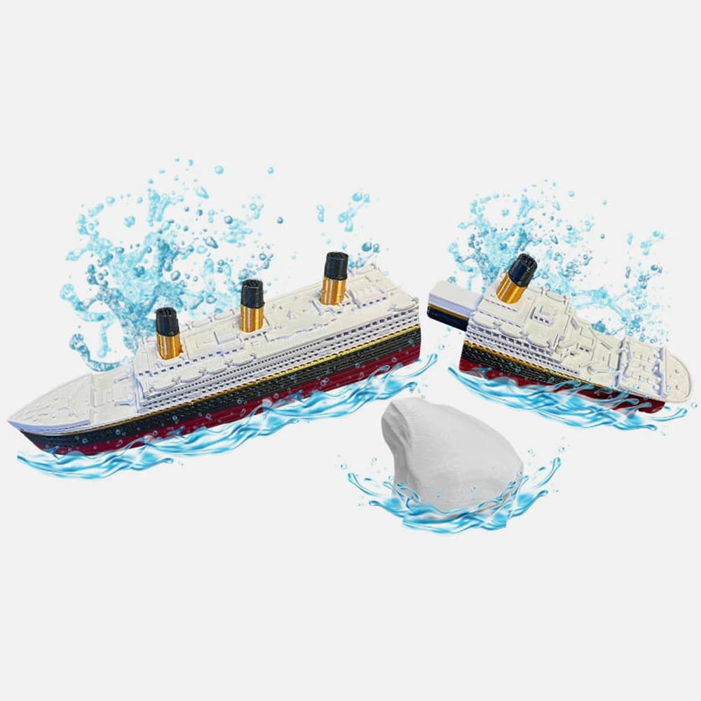 diecast replica miniature Titanic ship - Cruise ship toy