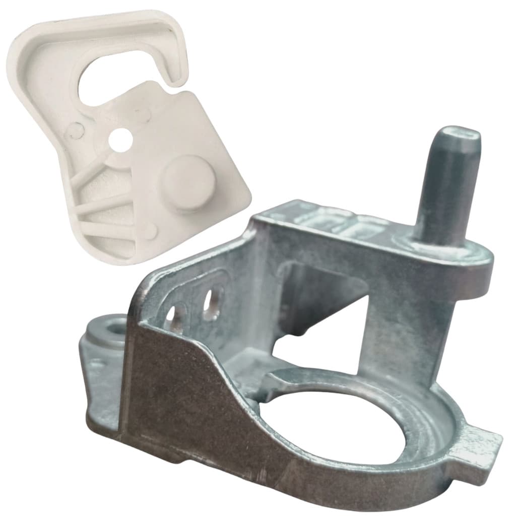 DOBRADIÇA INFERIOR BUCHA DO BATENTE PORTA COMPATÍVEL COM GELADEIRA BRASTEMP CONSUL BRM44 W10800172