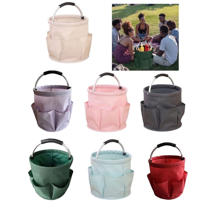 Hi * Bolsa Armazenamento Limpeza Profissional Alça Ombro Ajustável Para Ferramentas