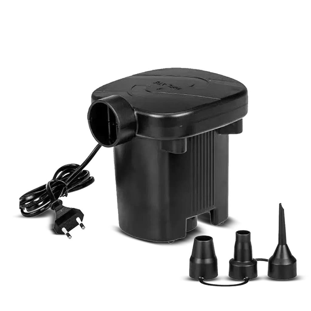 Bomba De Ar Elétrica Encher Colchão Boia Piscina Bomba Pneumática Inflador Com Bicos