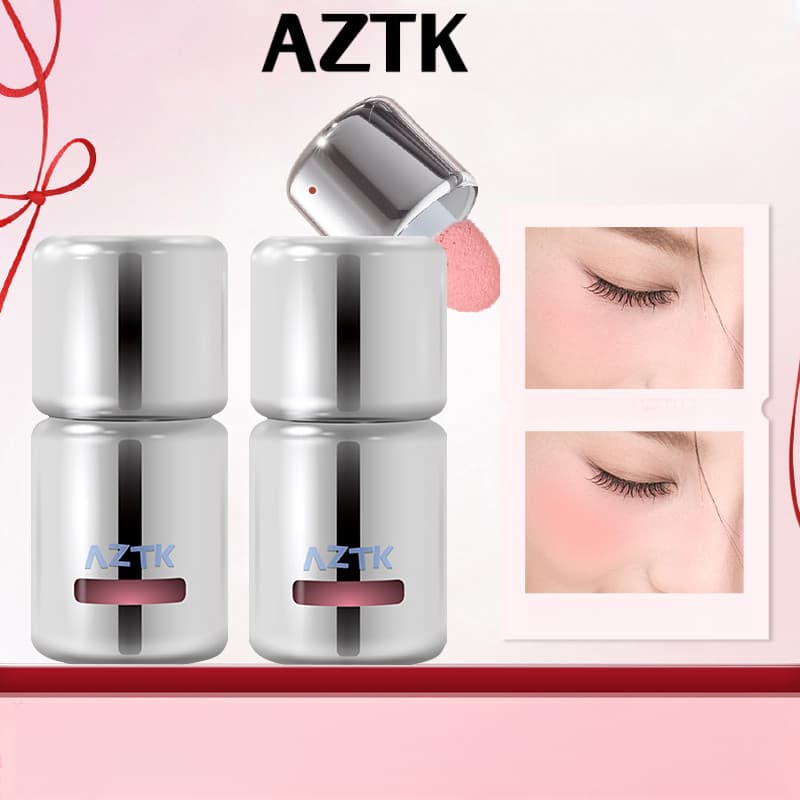 AZTK Blush Líquido Congelado Ilumina A Contração De Expansão Maquiagem Nua Atmosfera Contorno Melhora O Facial Natural