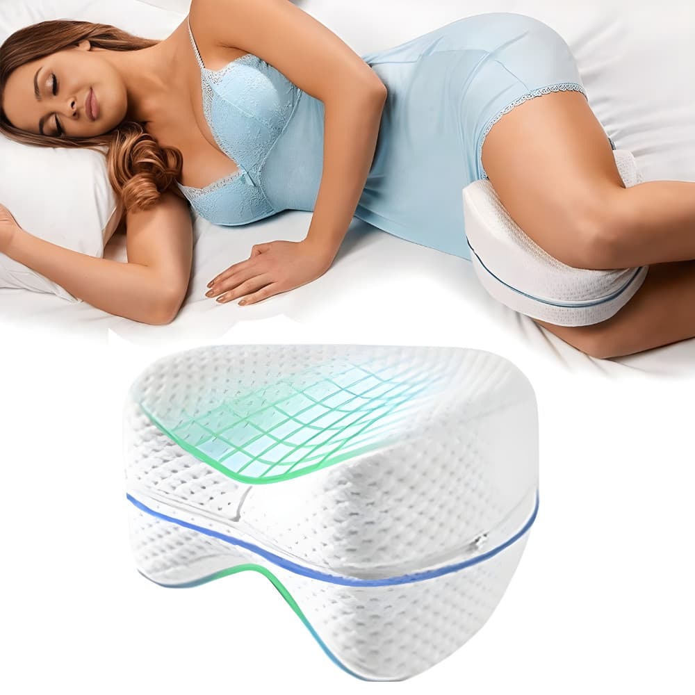 Travesseiro Para Pernas Ortopédico Almofada Cama corretor coluna cervical