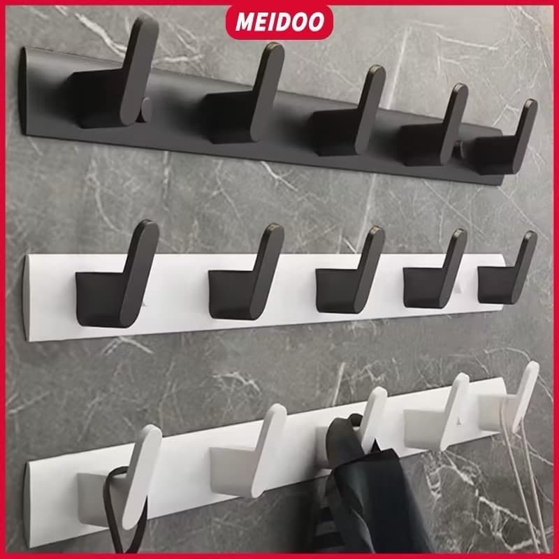 MEIDOO Alumínio Gancho De Porta Gancho Gancho De Cozinha Banheiro Gancho De Banheiro