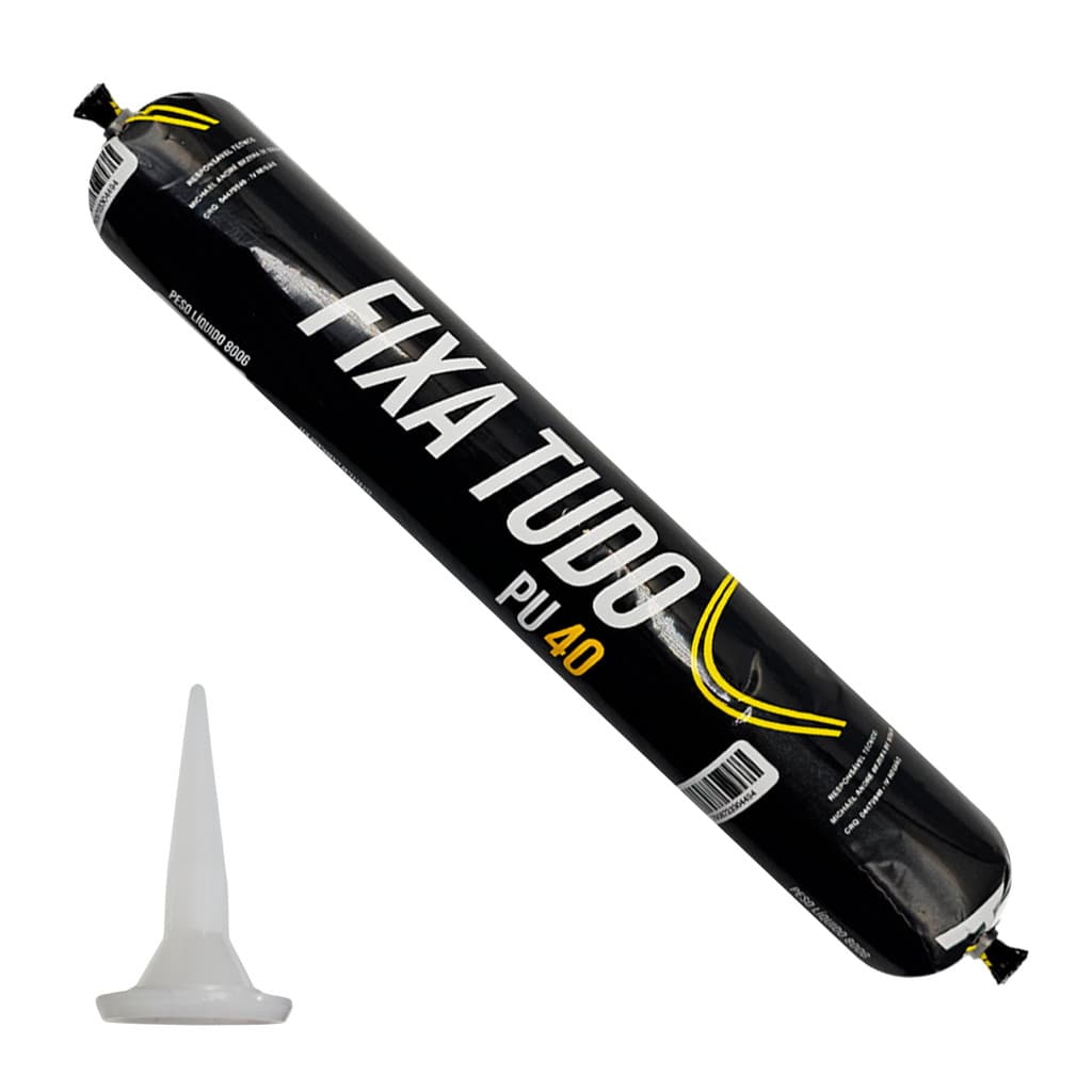 PU 40 800g Preto Profissional Super Adesivo Selante SD PRO