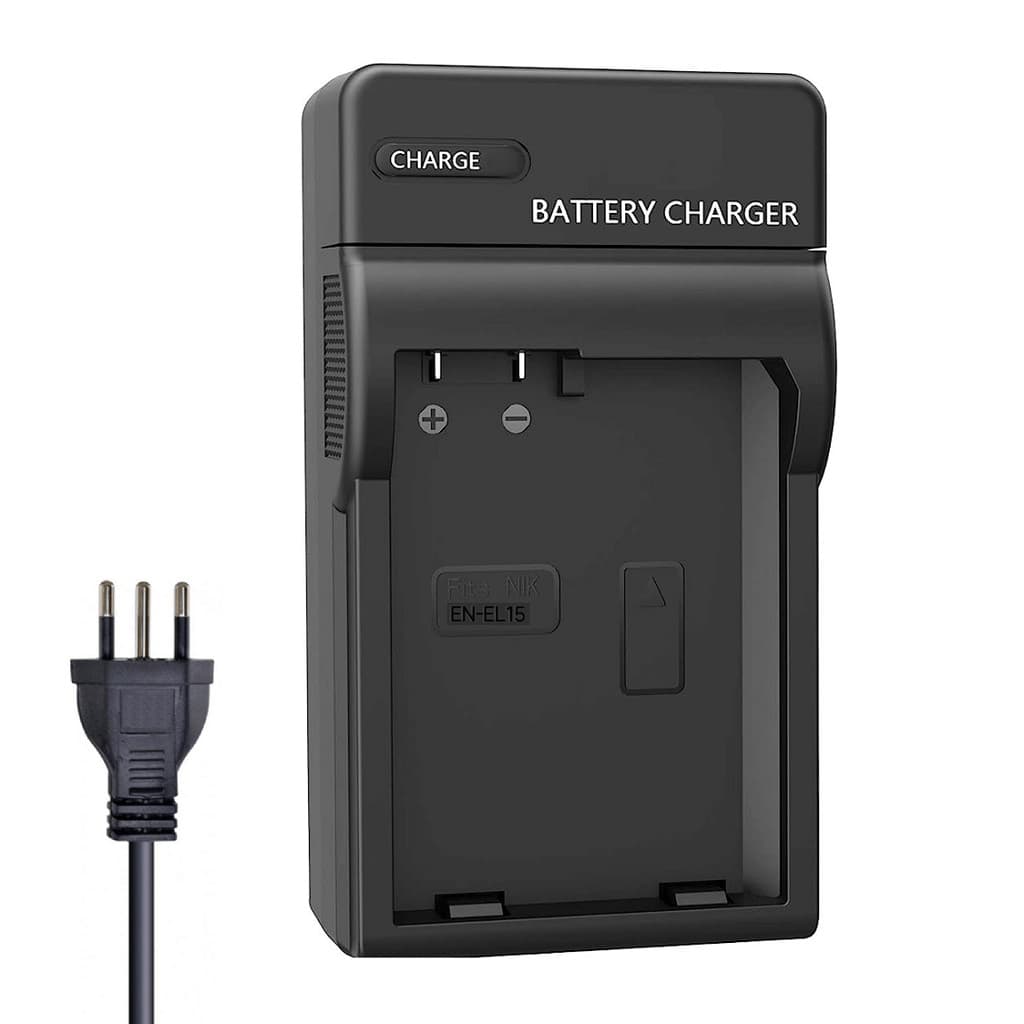 Carregador EN-EL15 para Câmeras DSLR Nikon (Bivolt)