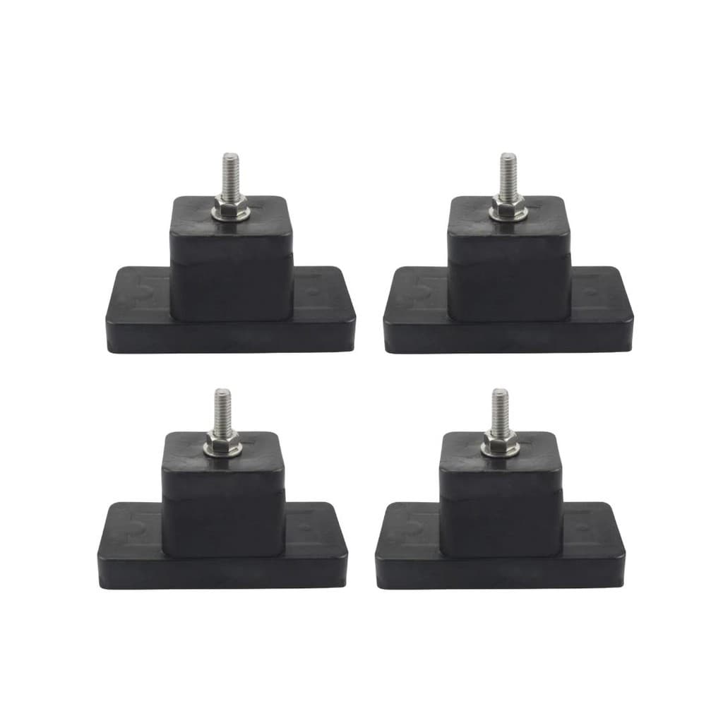 Kit 4 Calço De Borracha Ar Condicionado Split Coxim Podium	