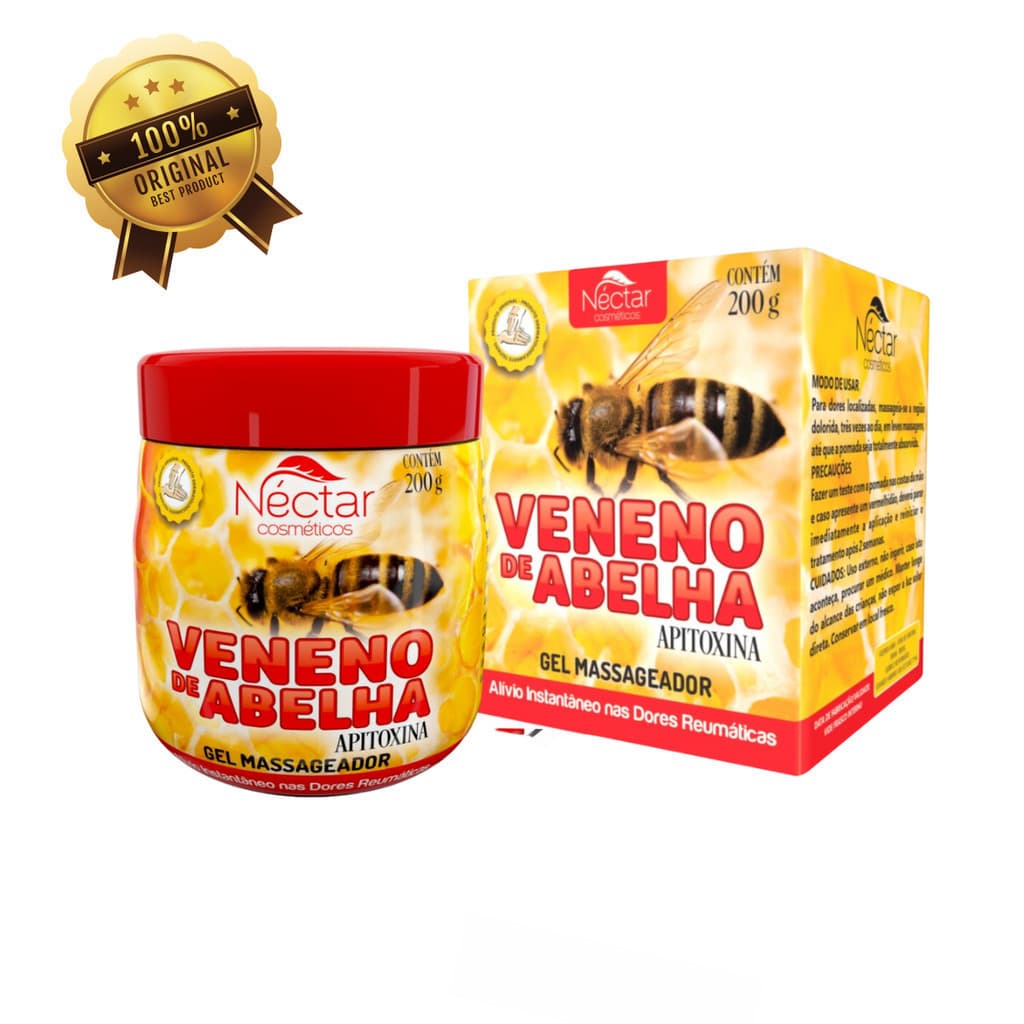 Kit com 3 Extrato Natural de Abelha 200g – Propriedades Revigorantes
