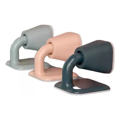 Kit de Cores Aleatórias Batedor Trava Fixador Para Porta Universal Sala Quarto ESCOLHA A QUANTIDADE