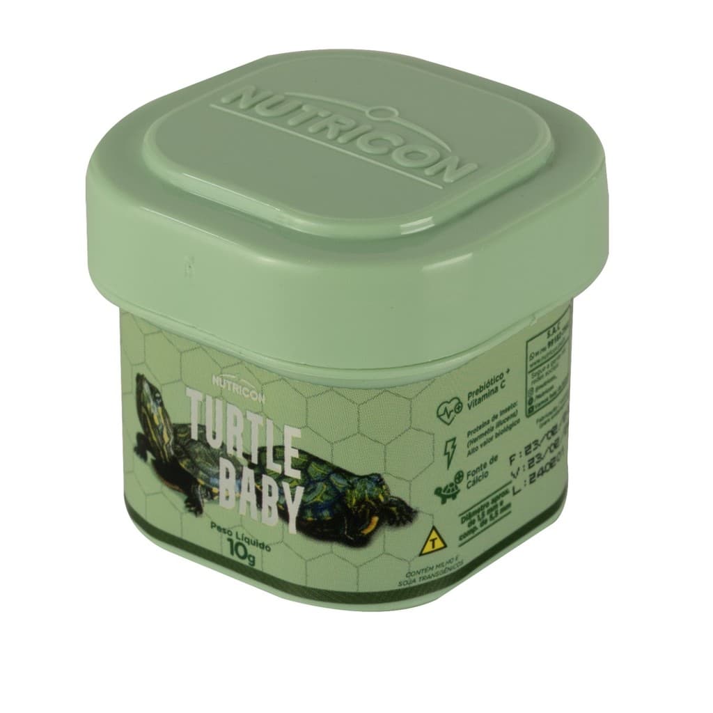 Ração Tartarugas Filhotes Nutricon Turtle Baby 10g