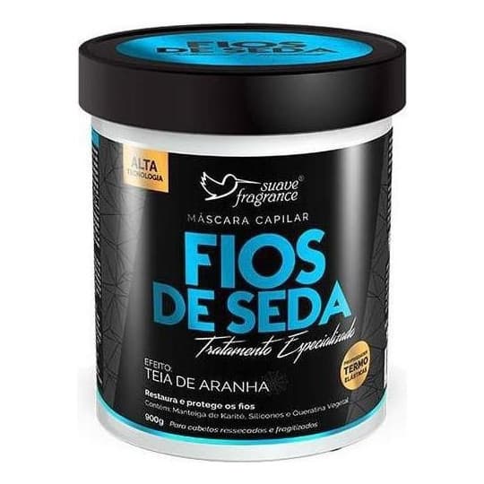 Máscara Capilar Fios De Seda Suave Fragrance 900g