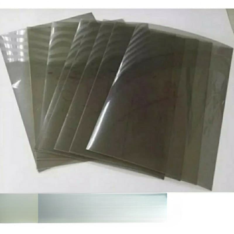 1pcs 10x10cm Filme Polarizado De 0 Graus Com Adesivo Para Reparo Geral De Monitores , Motocicletas , Carros