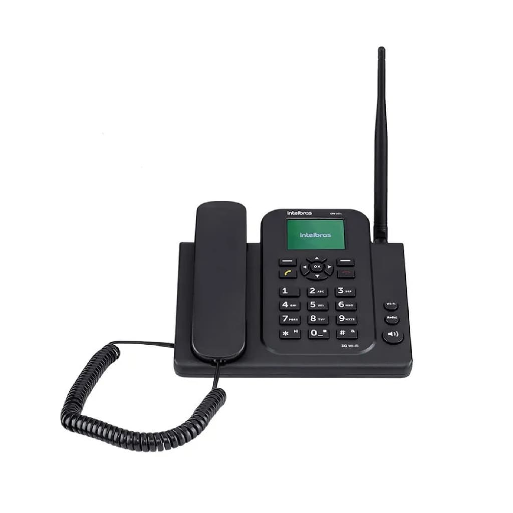 Telefone Celular Rural De Mesa Roteador Intelbras Cfw 8031 Wifi 3g