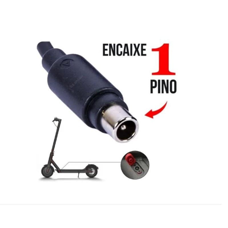 Fonte Carregador Bivolt Para Patinete Bicicleta Scooter 42v compatível com Ninebot ES2/ES4 Xiaomi Mijia M365