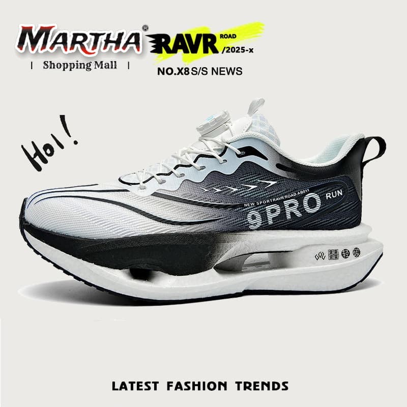 Novos Calçados Femininos De Placa De Carbono De Tênis Ao Ar Livre 31-44