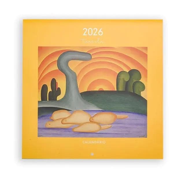 CALENDÁRIO 2026 TARSILA DO AMARAL PAREDE