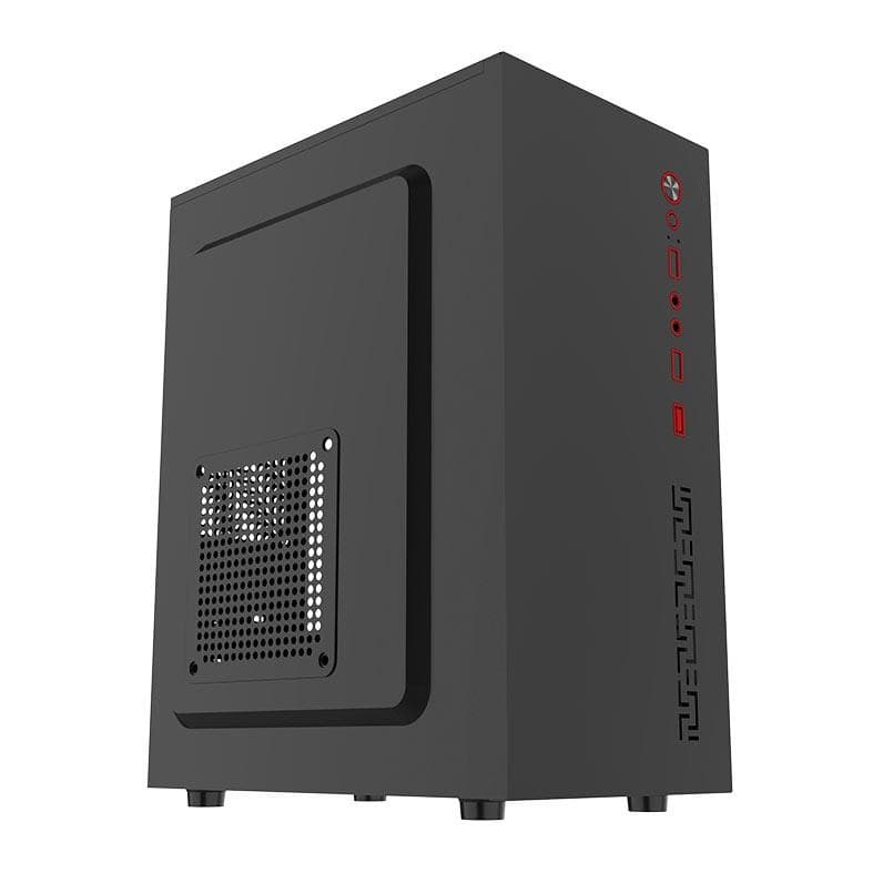 Gabinete Office Aigo Q2522, Mini-Tower, Preto, AC-Q2522-B-HQ1