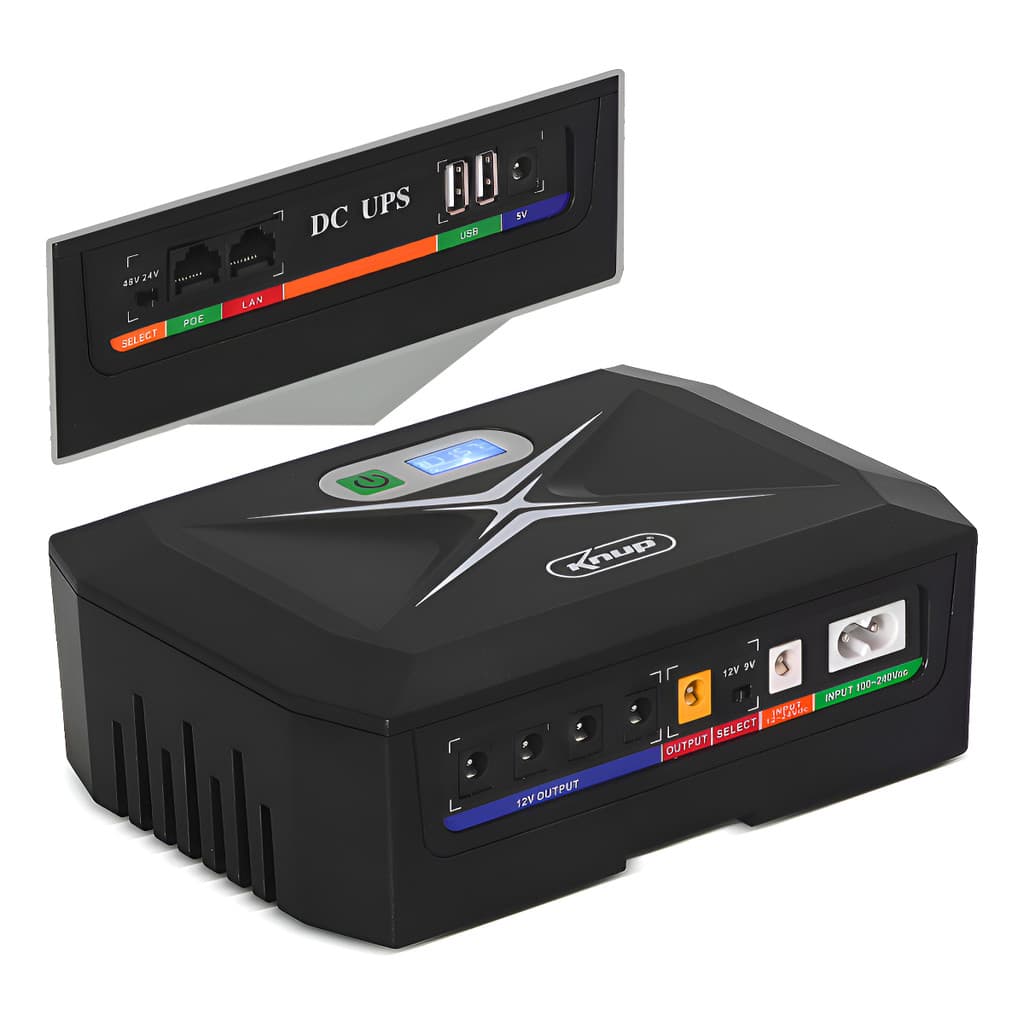 Nobreak Mini Ups Bivolt Fonte Alimentação Roteador Onu Poe C