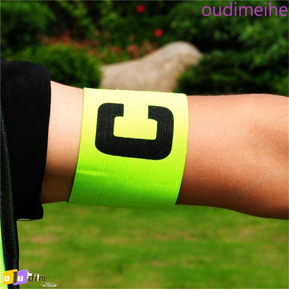 OUDIMEIHE Capitão Braçadeira 6 Cores Bandas De Jogador De Rugby Treinamento De Futebol De Grupo De Basquete
