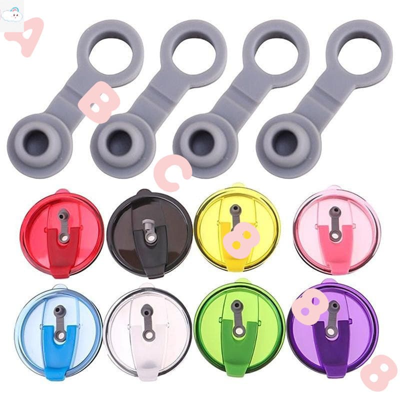 10/20 Pçs Universal Silicone Garrafa De Vedação Palha Buraco Ilhós Rolha Tampas Plug Substituição Tumber 20/30Oz Copo Té