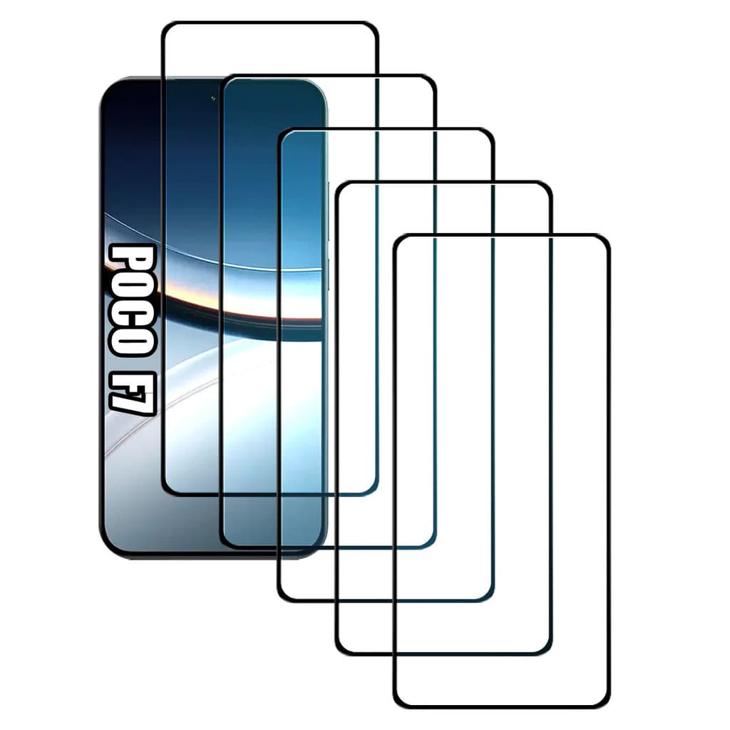 KIT Para Xiaomi Poco F7 - Películas de Vidro 3D