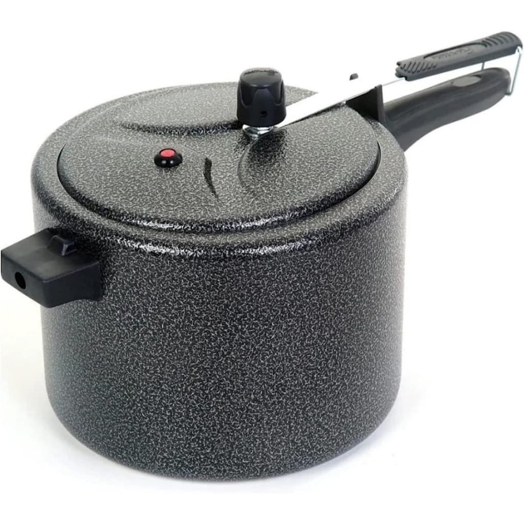 Panela de Pressão Preta 4.5L com Certificação Inmetro