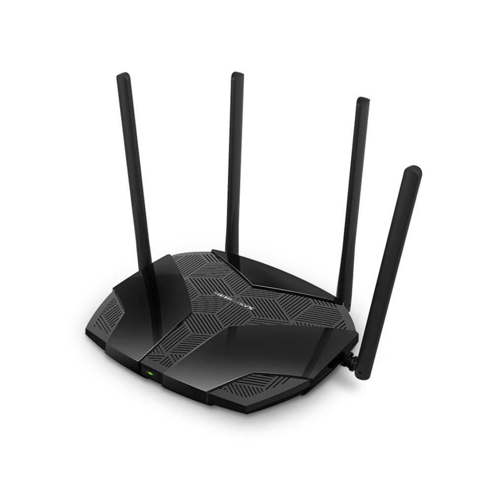 Roteador Mercusys Mr80x Ax3000 Dual Band Wifi6, 1x Porta Wan Gigabit E 3x Portas Lan Gigabit