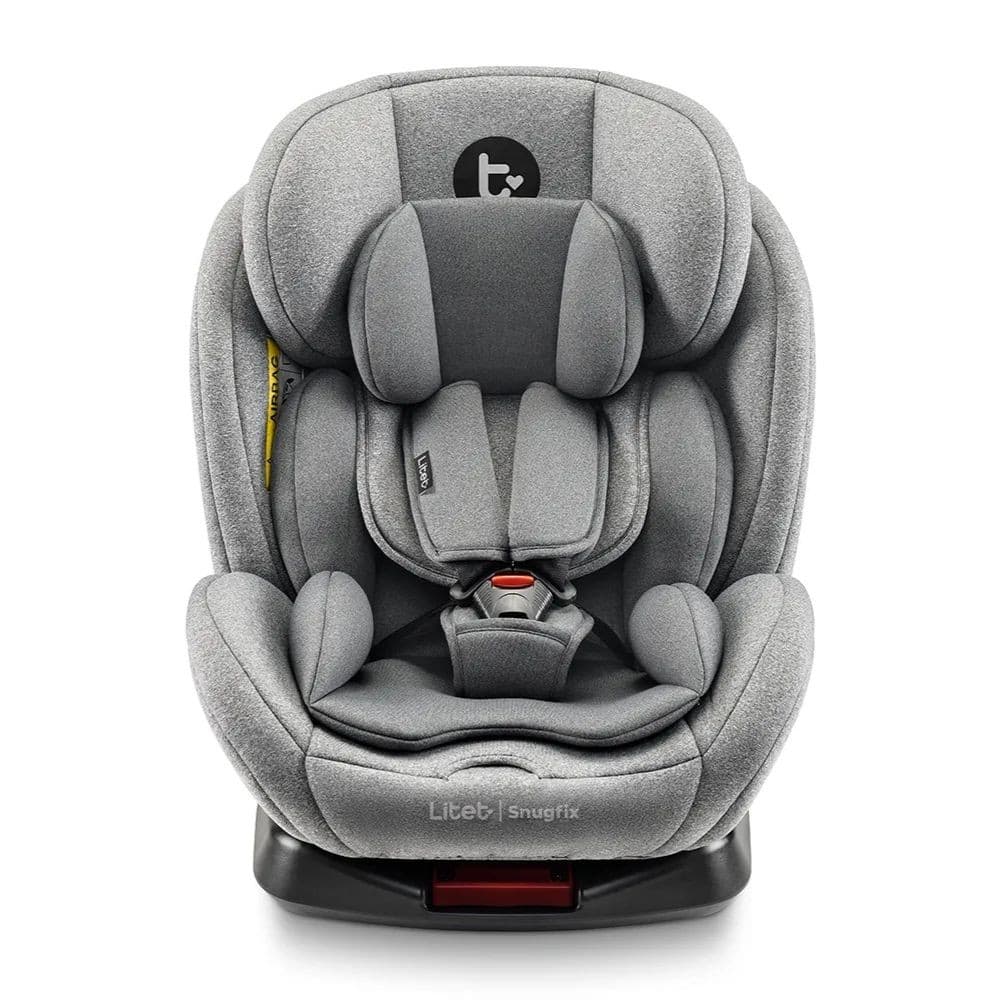 Cadeira Para Auto Litet Snugfix 360o Com Isofix Cinza + Book