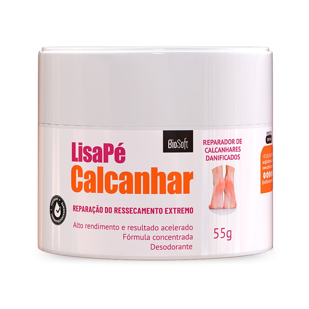 Creme Hidratante Lisa Pé Calcanhar