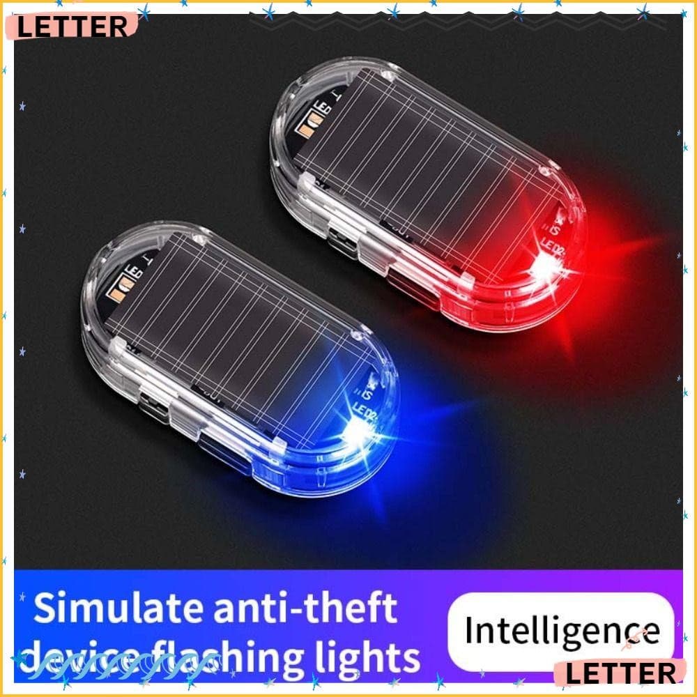 Luz De Segurança Falsa Para Carro , Com Alarme Fictício Simulado , Anti-Roubo