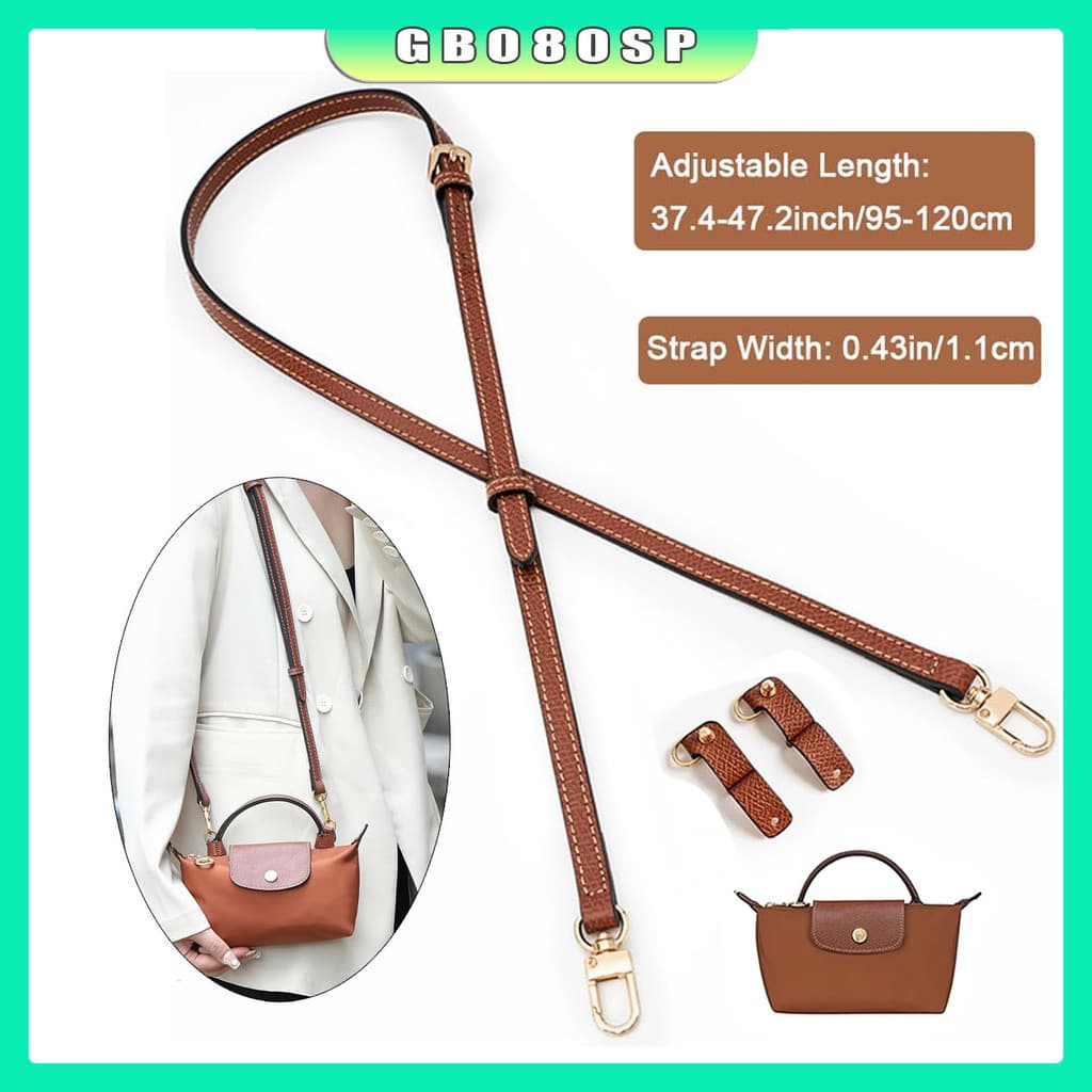 Alça De Ombro Bolsa Feminina Couro Substituição Prática