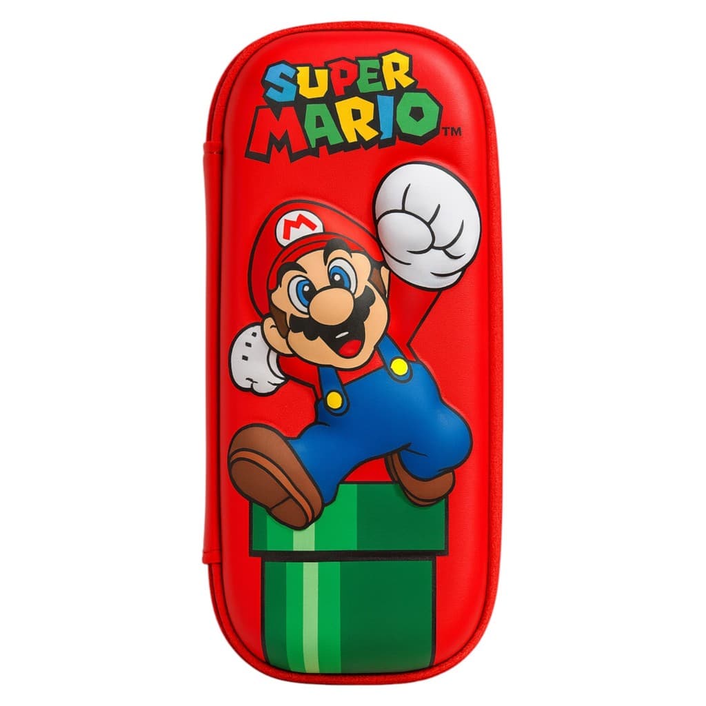Estojo Escolar Nintendo Super Mario Bros 36 Lápis Licenciado