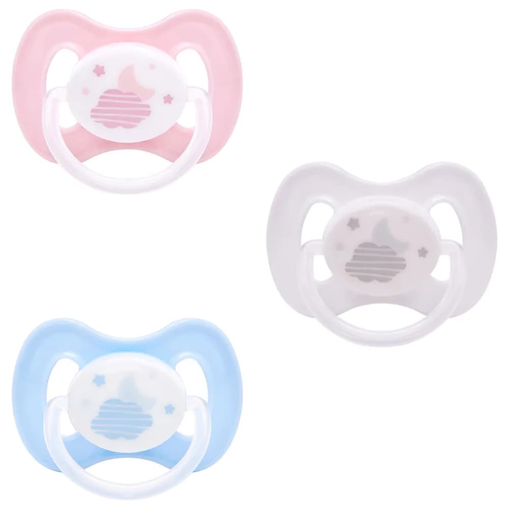 CHUPETA COMFORT NOTURNA BRILHA NO ESCURO NUVEM - BUBA