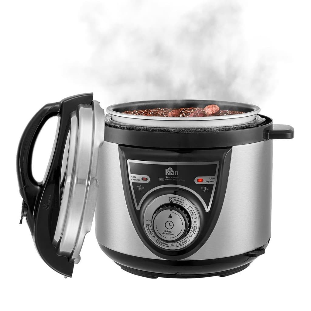 Panela de Pressão Elétrica Mecânica 4L 800W PPM101 - Kian