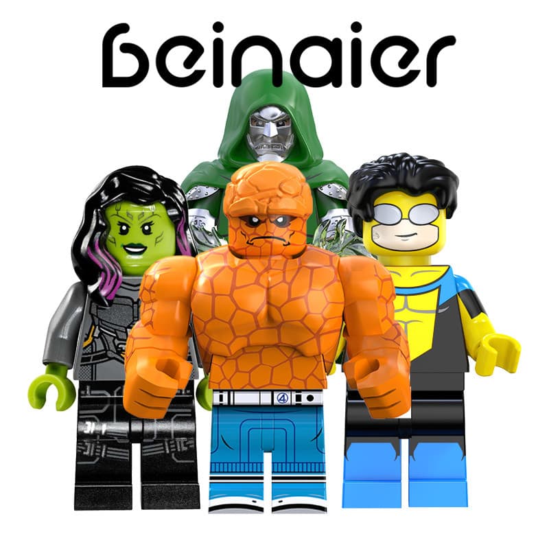 Mini blocos de construção de bonecas, brinquedos de mini bonecas, coleção de personagens