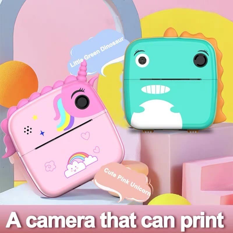 Infantil Câmera Digital Recarregável Impressão Para Video Jogos Fotos